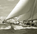 Marquita approaching the Needles